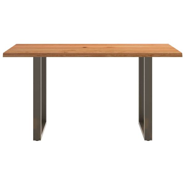 vidaXL Bartisch Hellbraun 180x80x92 cm Massivholz Eiche Rechteckig