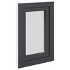Kellerfenster RISOR Anthrazit 50 x 75 cm PVC und Glas