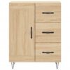 vidaXL Highboard Sonoma-Eiche 69,5x34x180 cm Holzwerkstoff