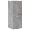 vidaXL Bad-H&auml;ngeschrank Betongrau 30x30x80 cm Holzwerkstoff