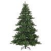 vidaXL K&uuml;nstlicher klappbarer Weihnachtsbaum Gr&uuml;n 180 cm PVC und Stahl