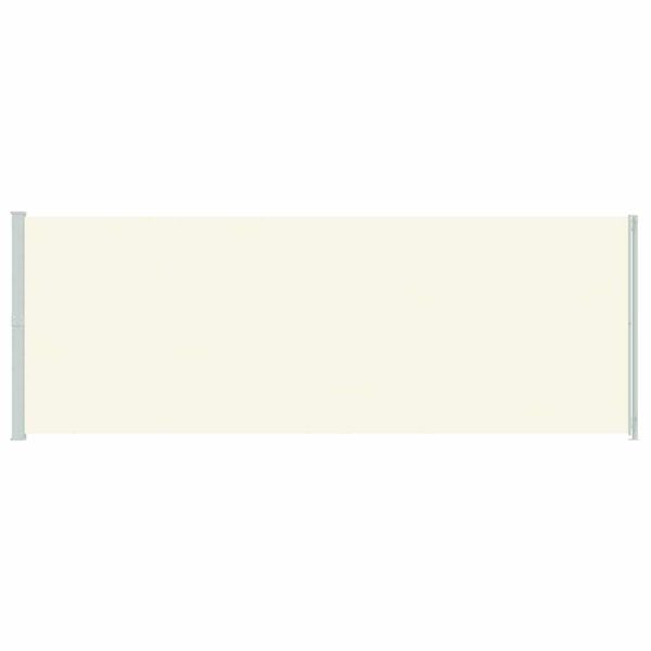 vidaXL Seitenmarkise Ausziehbar 220x600 cm Creme