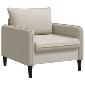 vidaXL XL-Sessel Hafer Samt