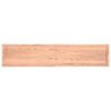 vidaXL Tischplatte 200x40x(2-6) cm Massivholz Behandelt Baumkante
