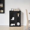 vidaXL Sideboard Schwarz 59 x 35 x 80,5 cm Holzwerkstoff