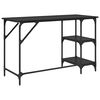vidaXL Schreibtisch Schwarz Eichen-Optik 120 x 50 x 75 cm
