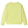 Kinder-Sweatshirt Gelb 116