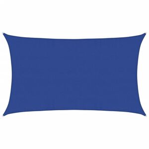 vidaXL Sonnensegel 160 g/m&sup2; Rechteckig Blau 5x8 m HDPE