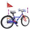vidaXL Kinderfahrrad 18 Zoll f&uuml;r 5-7 Jahre alt Dunkelblau
