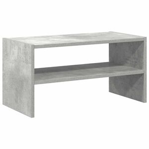 vidaXL Schuhregal Stapelbar Betongrau 60x30x30,5 cm