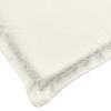 vidaXL Sonnenliegen-Auflage Melange Creme 200x70x4 cm Stoff