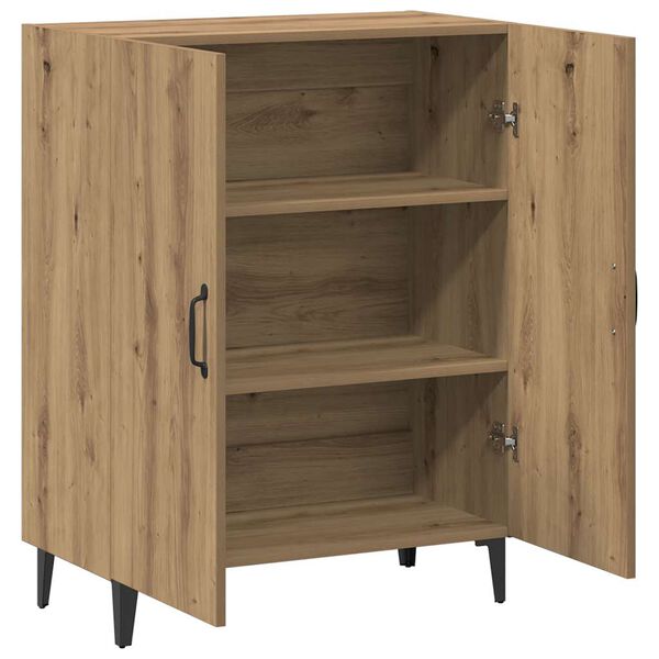 vidaXL Sideboard Artisan-Eiche 70x34x90 cm Holzwerkstoff