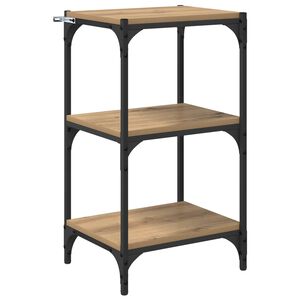 vidaXL B&uuml;cherregal Artisan-Eiche 40 x 33 x 70,5 cm Holzwerkstoff