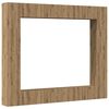 vidaXL 8-tlg. TV-Schrank-Set Wandmontage Artisan-Eiche Holzwerkstoff