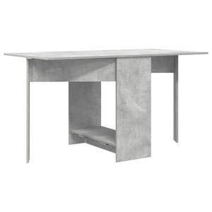 vidaXL Esstisch 138 x 70 x 73,5 cm Holzwerkstoff Betongrau
