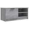 vidaXL TV-Schrank Grau Sonoma 80x35x36,5 cm Holzwerkstoff