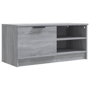 vidaXL TV-Schrank Grau Sonoma 80x35x36,5 cm Holzwerkstoff