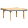 vidaXL Garten-Couchtisch 60x60x31,5 cm Massivholz Akazie