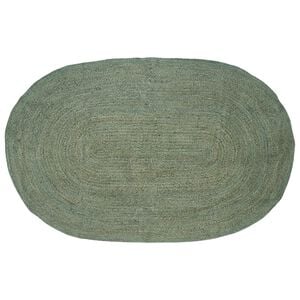 vidaXL Bereichsteppiche Olive Gr&uuml;n 205 x 305 cm Jute
