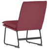 vidaXL Loungesessel Weinrot 52x75x76 cm Stoff