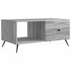 vidaXL Couchtisch Sonoma-Grau 90 x 50 x 40 cm Holzwerkstoff