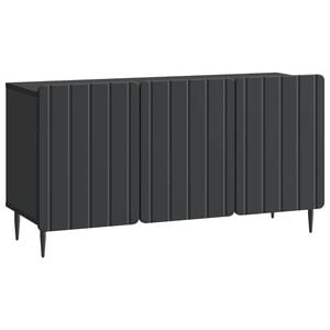 vidaXL TV-Schr&auml;nk 99 x 34,5 x 52 cm Schwarz Holzwerkstoff