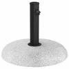 vidaXL Sonnenschirmst&auml;nder 20.9 kg Hellgrau Beton Rund