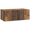 vidaXL Wandmontierter TV-Schrank 98 x 41 x 30 cm Altholz Holzwerkstoff