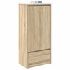 vidaXL Schrank mit Schublade Sonoma-Eiche 55,5x34x119,5 cm