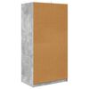 vidaXL Badezimmerschrank Beton Grau 79,5 x 49 x 156 cm Holzwerkstoff