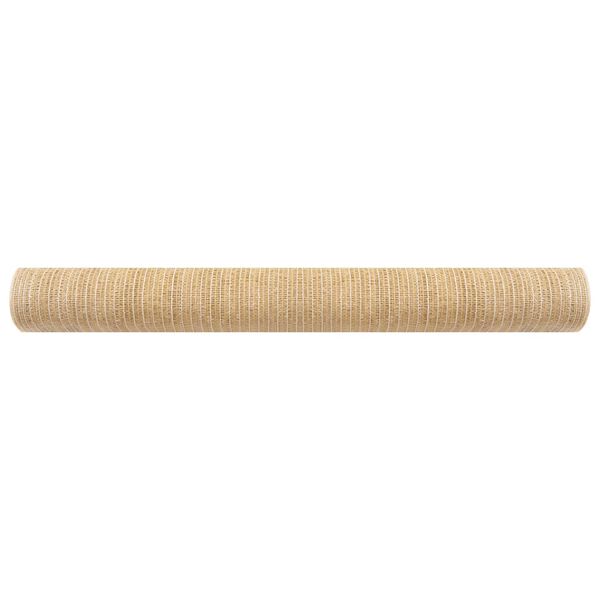 vidaXL Zaunblende Beige 1x25 m HDPE 150 g/m&sup2;