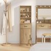 vidaXL Highboard Artisan-Eiche 40 x 40,5 x 135 cm Holzwerkstoff