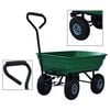 vidaXL Garten-Kippwagen 300 kg 75 L Gr&uuml;n