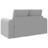 vidaXL Schlafsofa 60cm Wolkengrau Stoff