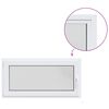vidaXL Kellerfenster Innenseite Farbe Wei&szlig; RISOR 120 x 50 cm
