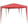 vidaXL Partyzelt Rot 600 x 300 x 255 cm PE und Stahl