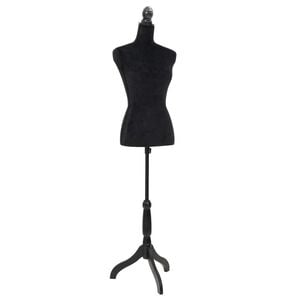 Damenb&uuml;ste Schneiderpuppe B&uuml;ste Torso Angezogen Mannequin Schwarz