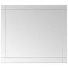 vidaXL Wandspiegel 100x60 cm Glas