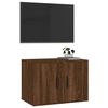 vidaXL TV-Wandschrank Braun Eichen-Optik 57x34,5x40 cm