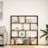 vidaXL B&uuml;cherregal R&auml;uchereiche 132x29x141,5 cm Holzwerkstoff