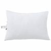 vidaXL Kopfkissen 60 x 40 x 20 cm Polyester Wei&szlig;