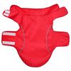 vidaXL Hunde Regenmantel mit Reflexstreifen Polyester Rot XXS
