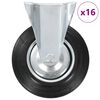 vidaXL 16 Stk. Bockrollen 200 mm