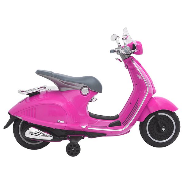 vidaXL Elektro-Motorrad f&uuml;r Kinder Vespa GTS300 Rosa