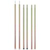 vidaXL Teleskop-Zeltstangen 170-255 cm 2 Stk. Verzinkter Stahl