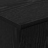 vidaXL Beistelltisch Schwarz Eichen-Optik 35,5 x 35 x 40 cm