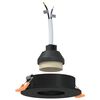 vidaXL Spotlight 24 pcs Schwarz 9 x 9 x 2 cm Aluminium