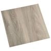 vidaXL Bodenplanken Holzfarbe 5,11 m&sup2; 55 stk. PVC