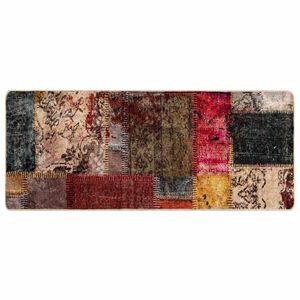 vidaXL Teppichl&auml;ufer MARSA Mehrfarbig 100 x 50 cm Polyester und PVC