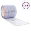 vidaXL T&uuml;rvorhang Transparent 200x1,6 mm 10 m PVC